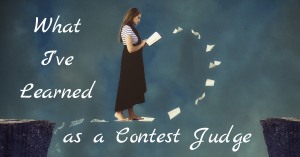 Woman walking on pages like a bridge