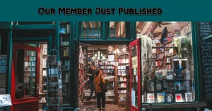 Old book store with customers looking at books