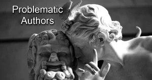 Evil and Angle statue