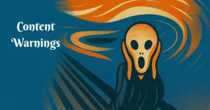 Stylized rendition of "The Scream"