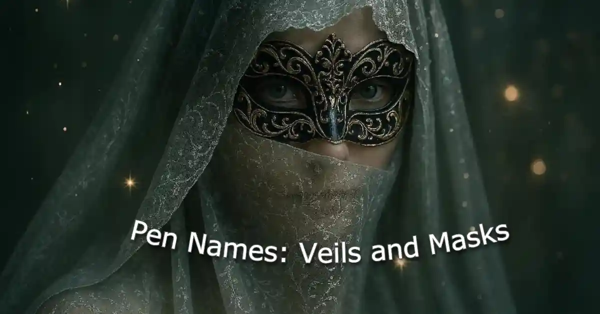 Woman's face hidden by lace veil and ornate eye mask
