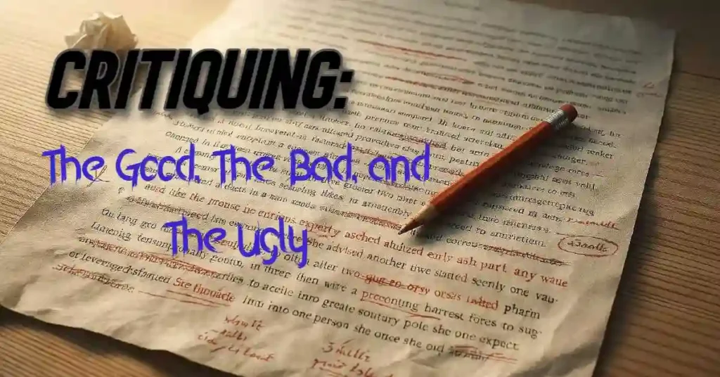 Critiquing: The Good, the Bad, and the Ugly